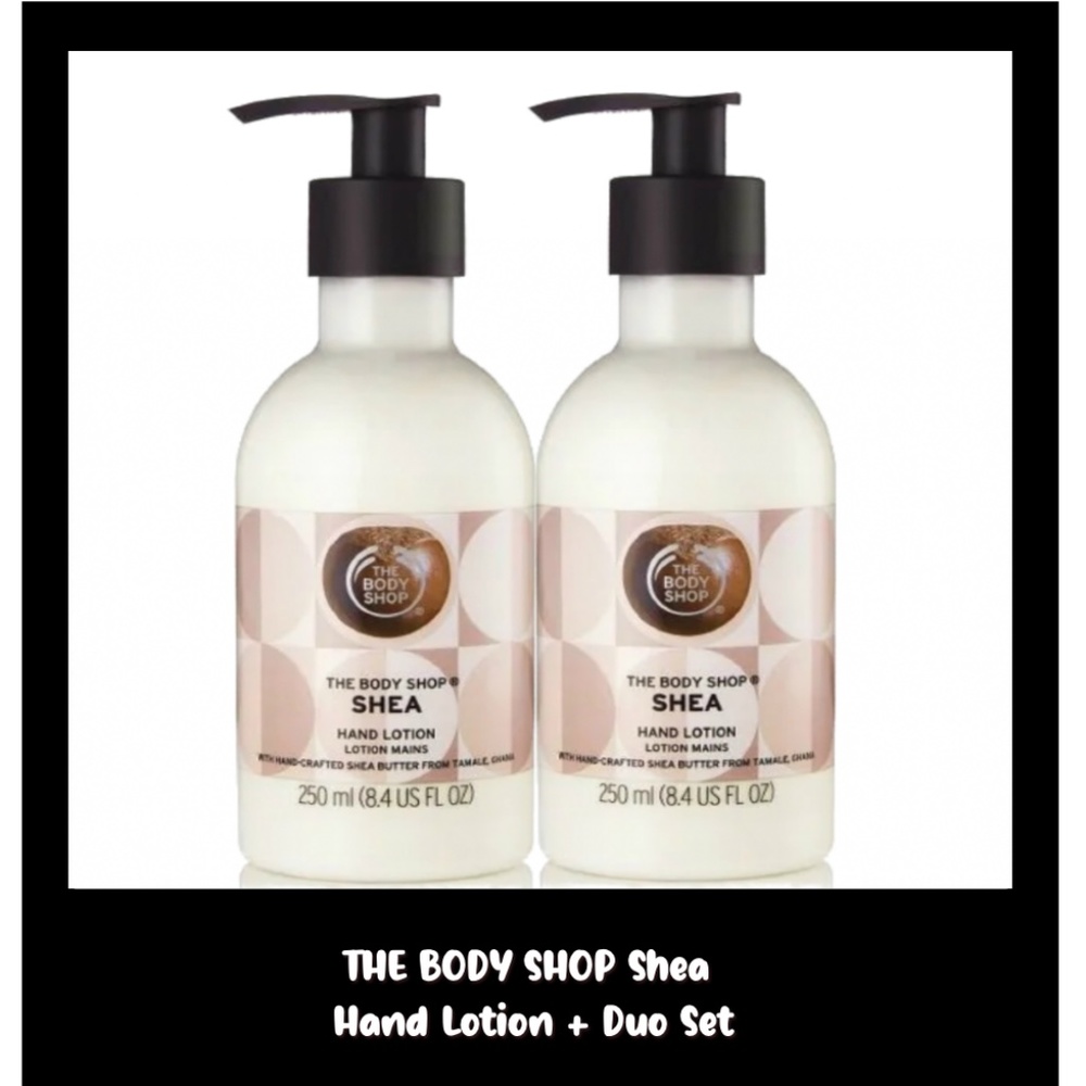 THE BODY SHOP Shea Hand Lotion + Duo Set